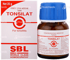 Sbl Tonsilat Tablet 25gm Sbl Tonsilat Tablet 25gm