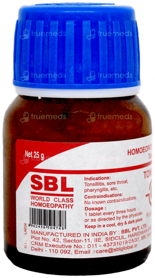 Sbl Tonsilat Tablet 25gm