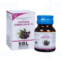 Sbl Syzygium Jambolanum 1X Tablet 25Gm