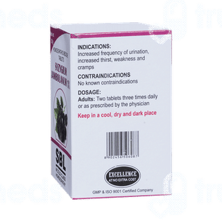 Sbl Syzygium Jambolanum 1X Tablet 25Gm