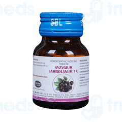 Sbl Syzygium Jambolanum 1X Tablet 25Gm