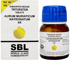 Sbl Aurum Muriaticum Natronatum 6x Trituration Tablet 25gm