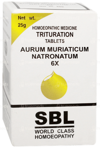 Sbl Aurum Muriaticum Natronatum 6x Trituration Tablet 25gm