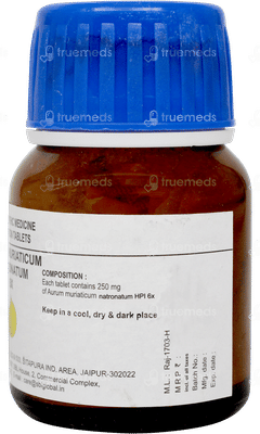 Sbl Aurum Muriaticum Natronatum 6x Trituration Tablet 25gm