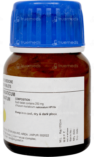 Sbl Aurum Muriaticum Natronatum 6x Trituration Tablet 25gm