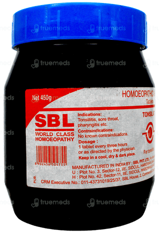 Sbl Tonsilat Tablet 450Gm