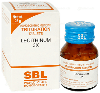 Sbl Lecithinum 3x Trituration Tablet 25gm