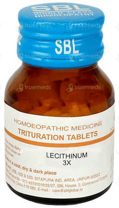 Sbl Lecithinum 3x Trituration Tablet 25gm