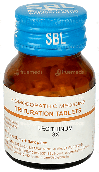 Sbl Lecithinum 3x Trituration Tablet 25gm