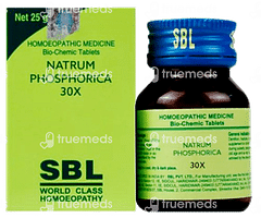 Sbl Natrum Phosphoricum 30x Biochemic Tablet 25 GM