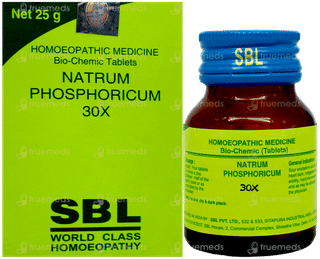 Sbl Natrum Phosphoricum 30X Biochemic Tablet 25Gm