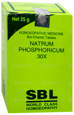 Sbl Natrum Phosphoricum 30X Biochemic Tablet 25Gm