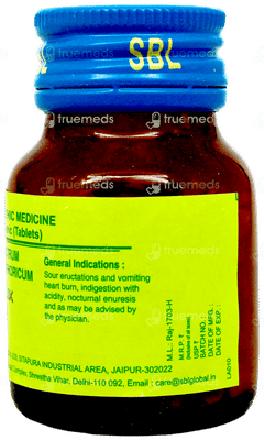 Sbl Natrum Phosphoricum 30X Biochemic Tablet 25Gm
