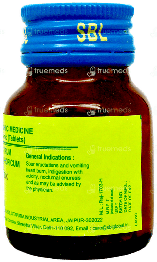 Sbl Natrum Phosphoricum 30X Biochemic Tablet 25Gm