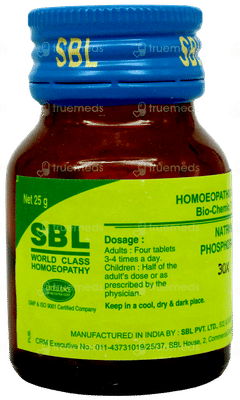 Sbl Natrum Phosphoricum 30X Biochemic Tablet 25Gm