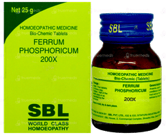 Sbl Ferrum Phosphoricum 200x Biochemic Tablet 25 GM