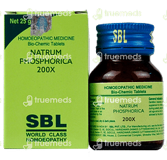 Sbl Natrum Phosphoricum 200x Biochemic Tablet 25 GM