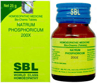 Sbl Natrum Phosphoricum 200X Biochemic Tablet 25Gm
