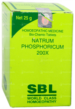 Sbl Natrum Phosphoricum 200X Biochemic Tablet 25Gm