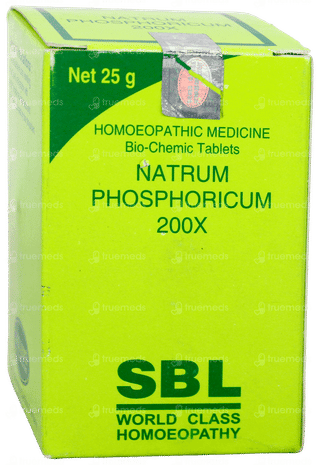 Sbl Natrum Phosphoricum 200X Biochemic Tablet 25Gm