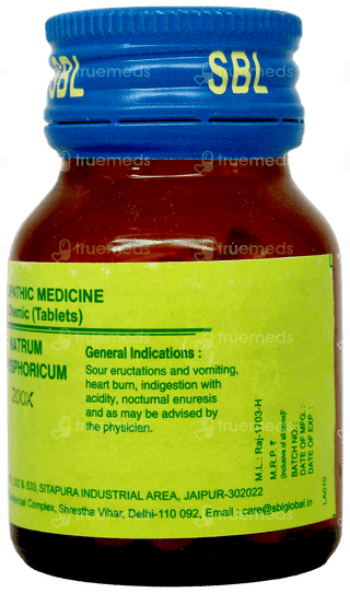 Sbl Natrum Phosphoricum 200X Biochemic Tablet 25Gm