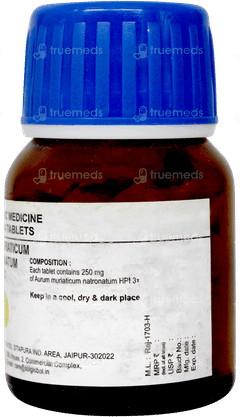 Sbl Aurum Muriaticum Natronatum 3x Trituration Tablet 25gm