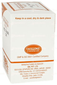 Sbl Fel Tauri 3x Trituration Tablet 25gm