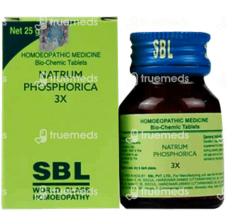 Sbl Natrum Phosphoricum 3x Biochemic Tablet 25 GM