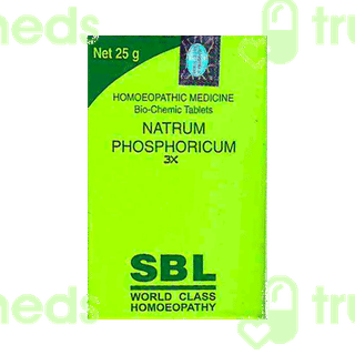 Sbl Natrum Phosphoricum 3x Biochemic Tablet 25gm