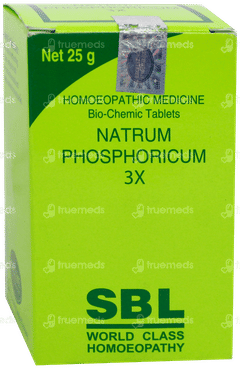 Sbl Natrum Phosphoricum 3X Biochemic Tablet 25Gm