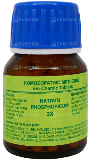Sbl Natrum Phosphoricum 3X Biochemic Tablet 25Gm