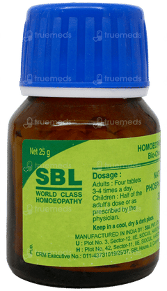 Sbl Natrum Phosphoricum 3X Biochemic Tablet 25Gm
