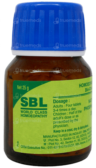 Sbl Natrum Phosphoricum 3X Biochemic Tablet 25Gm