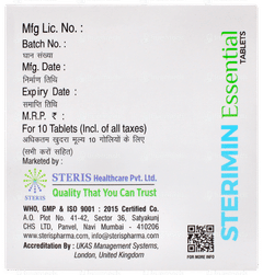Sterimin Essential Tablet 10