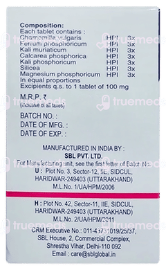 Sbl Denton Tablet 25gm