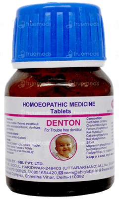 Sbl Denton Tablet 25Gm Sbl Denton Tablet 25Gm