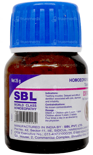 Sbl Denton Tablet 25Gm