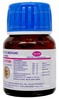 Sbl Denton Tablet 25Gm Sbl Denton Tablet 25Gm