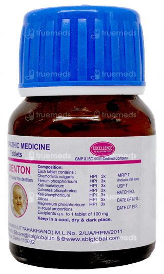 Sbl Denton Tablet 25Gm
