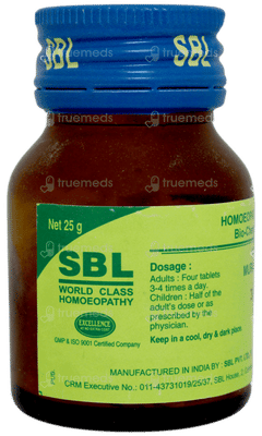Sbl Kali Muriaticum 30x Biochemic Tablet 25gm