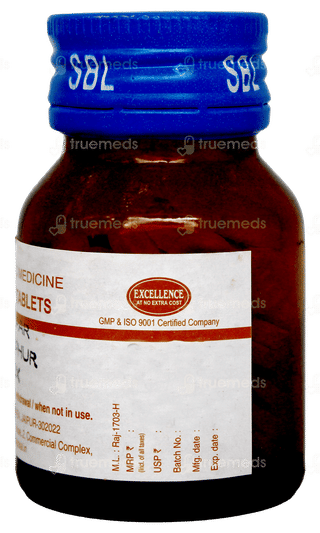 Sbl Hepar Sulphur 3x Trituration Tablet 25gm