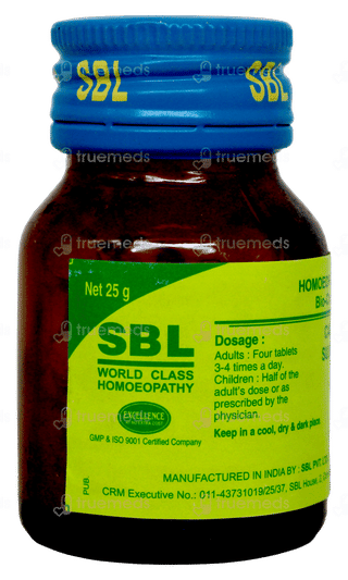 Sbl Calcarea Sulphurica 30x Biochemic Tablet 25gm