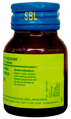 Sbl Calcarea Sulphurica 30x Biochemic Tablet 25gm