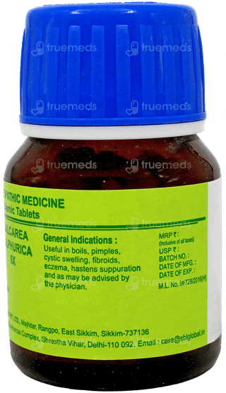 Sbl Calcarea Sulphurica 6X Biochemic Tablet 25Gm