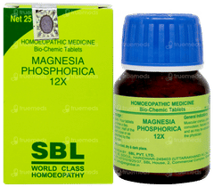 Sbl Magnesia Phosphorica 12x Biochemic Tablet 25gm