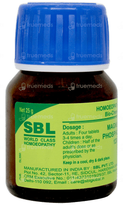 Sbl Magnesia Phosphorica 12x Biochemic Tablet 25gm