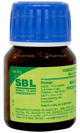 Sbl Magnesia Phosphorica 12x Biochemic Tablet 25gm