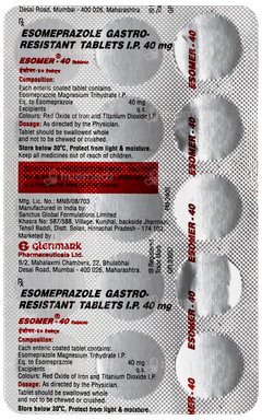 Esomer 40 Tablet 15