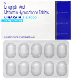 Linaxa M 2.5/1000 Tablet 10