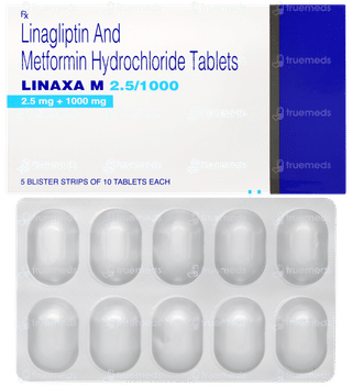 Linaxa M 2.5/1000 Tablet 10